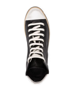 SAINT LAURENT PARIS Malibu Leather Sneakers for Women