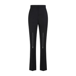 ALEXANDER MCQUEEN Tailored Wool Pants for Fall