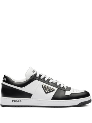 PRADA Stylish Two-Tone Downtown Sneakers - 3.5 cm Sole