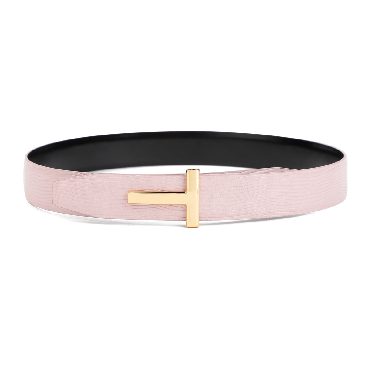 TOM FORD 100% Leather Belt - Height: 3cm