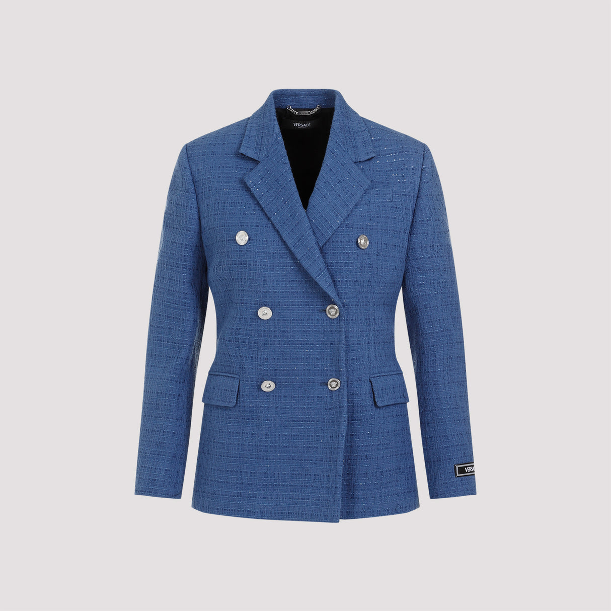 VERSACE Informal Tweed Blazer