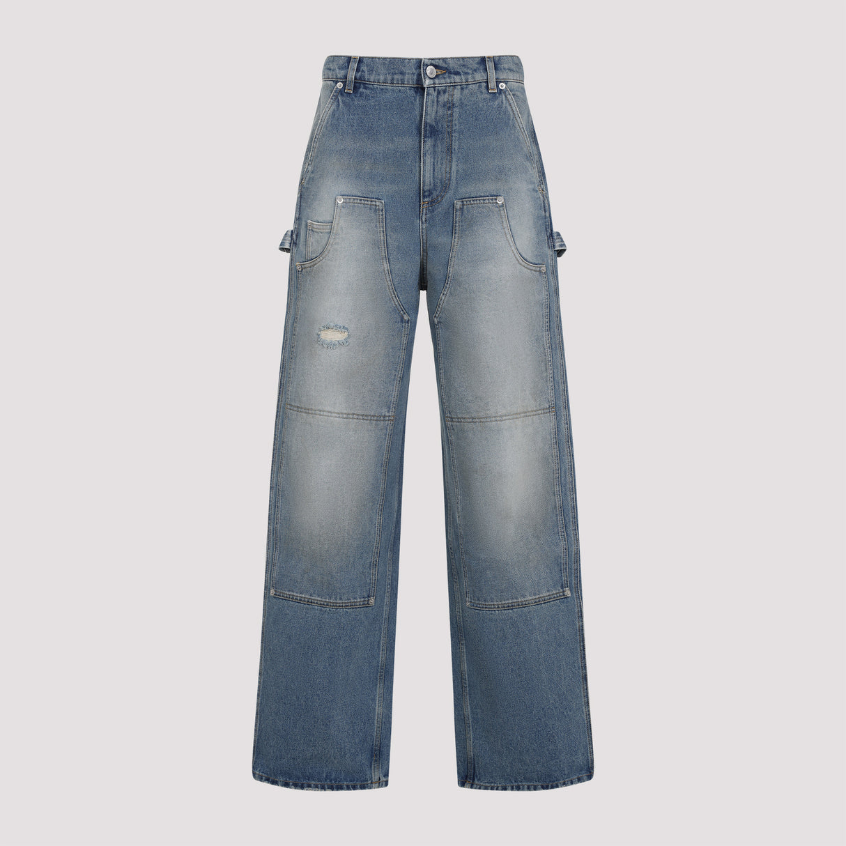 MOSCHINO Slim Fit Cotton Jeans