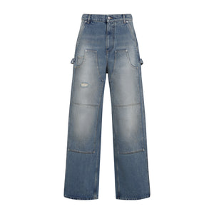 MOSCHINO Slim Fit Cotton Jeans