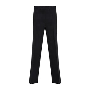 MIU MIU Loose Fit Wool Pants for SS25