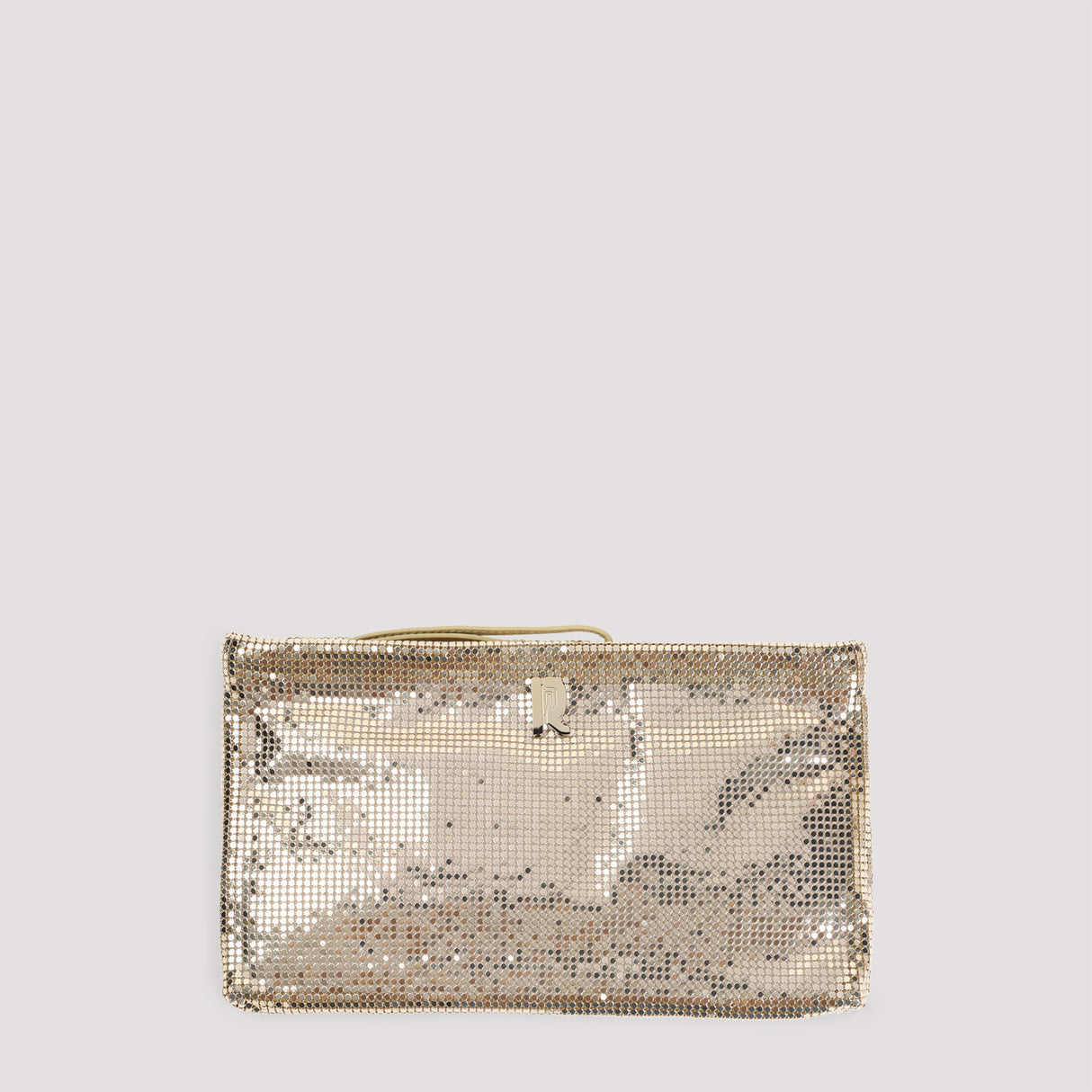 RABANNE Brass Mini Handbag - 26cm x 16cm x 2cm