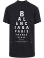 BALENCIAGA Oversized Optical Artwork T-Shirt