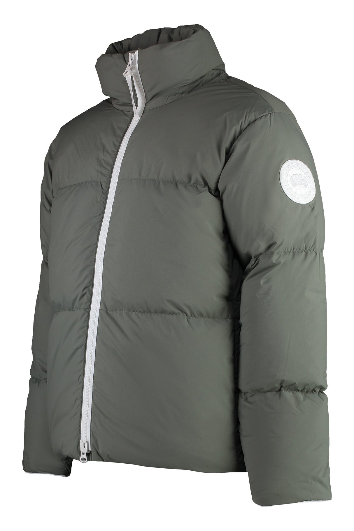 CANADA GOOSE Men's Lawrence Nylon Down Jacket with Internal Suspenders