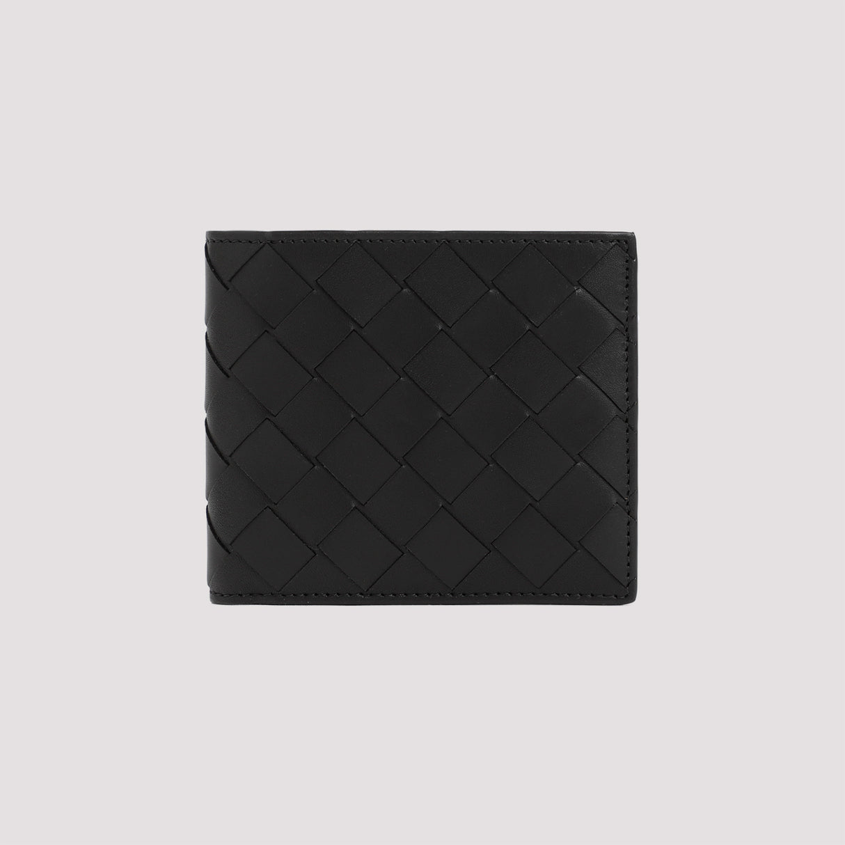 BOTTEGA VENETA Intrecciato Leather Billfold Wallet - 11cm x 9.5cm