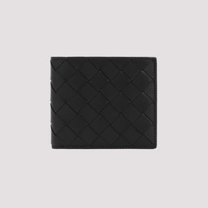 BOTTEGA VENETA Intrecciato Leather Billfold Wallet - 11cm x 9.5cm