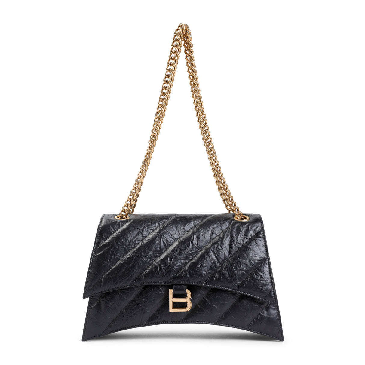 BALENCIAGA Mini Crush Chain Handbag - 31cm x 20cm x 11cm