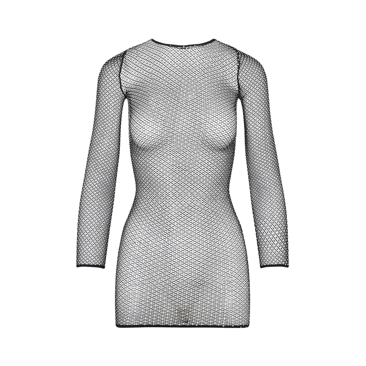 BALENCIAGA Crystal Mesh Mini Top