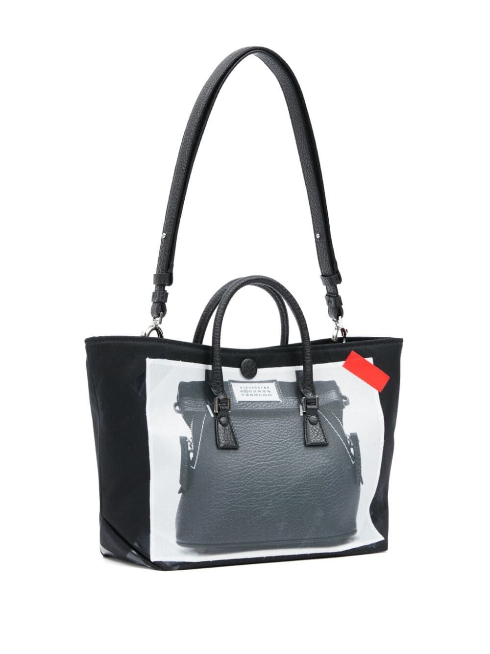 MAISON MARTIN MARGIELA Micro Trompe L'Oeil Tote Handbag