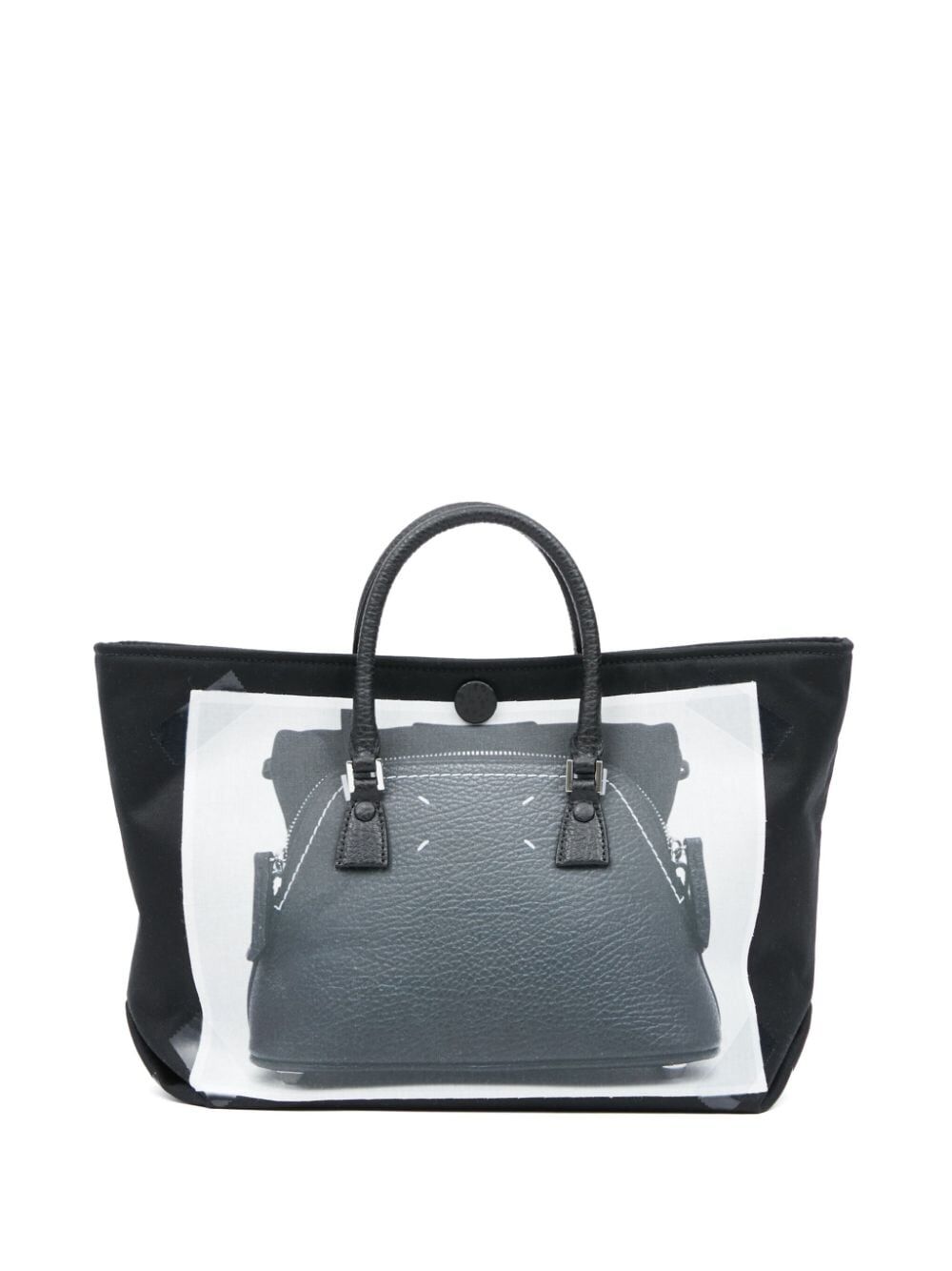 MAISON MARTIN MARGIELA Micro Trompe L'Oeil Tote Handbag