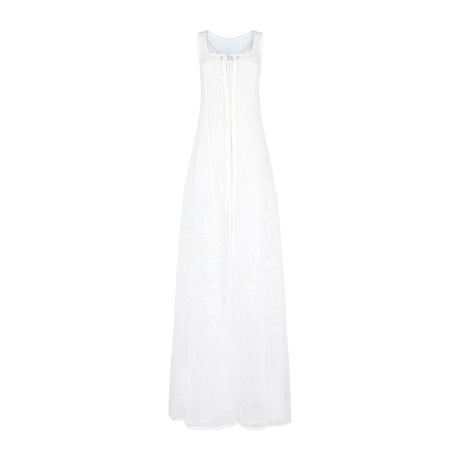 JACQUEMUS Elegant Lace Detail Mini Dress