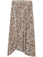 ISABEL MARANT Long Printed Silk Skirt for Men