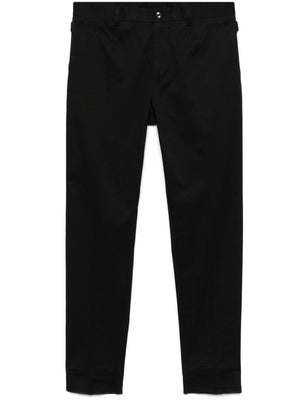 DOLCE & GABBANA Logo-Embroidered Tapered Leg Trousers for Women