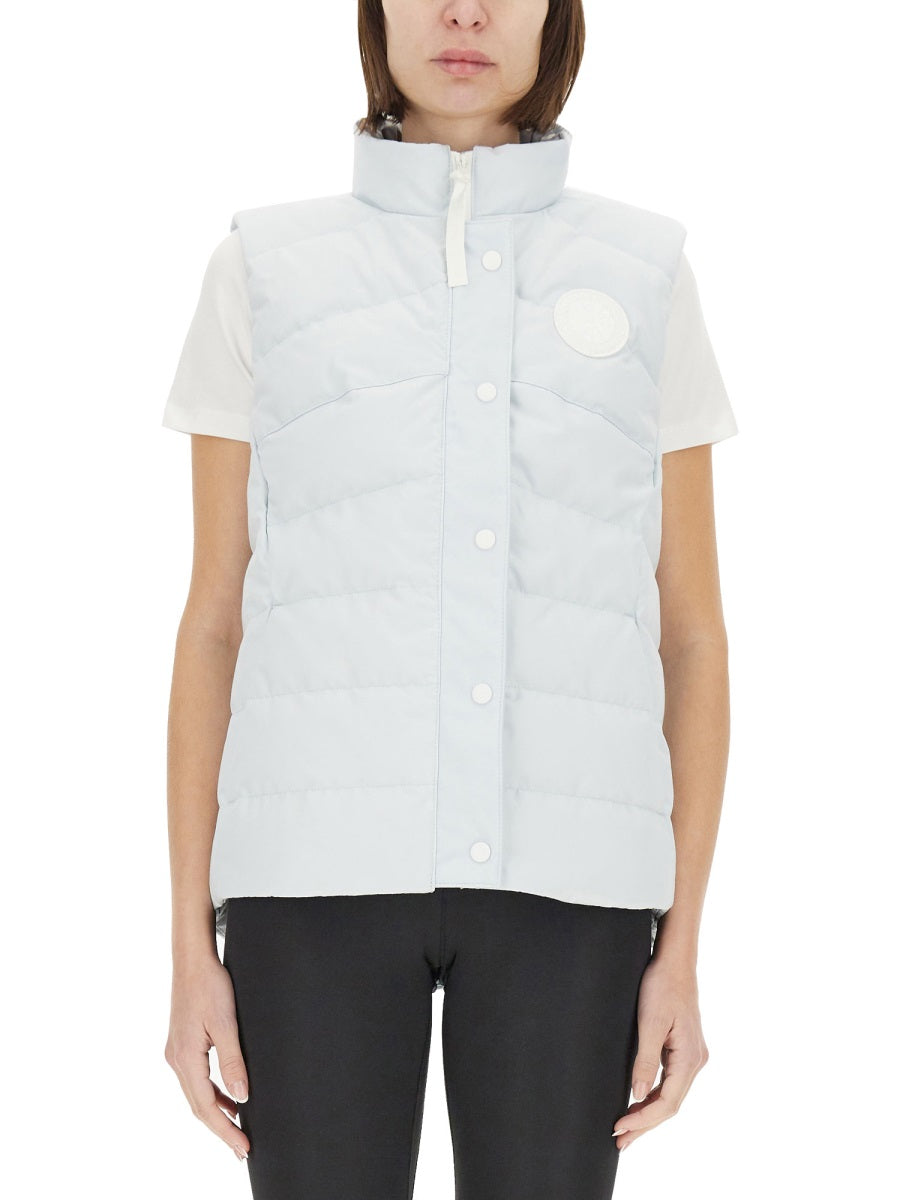 CANADA GOOSE Padded Vest with Logo for Women - SS25 Style