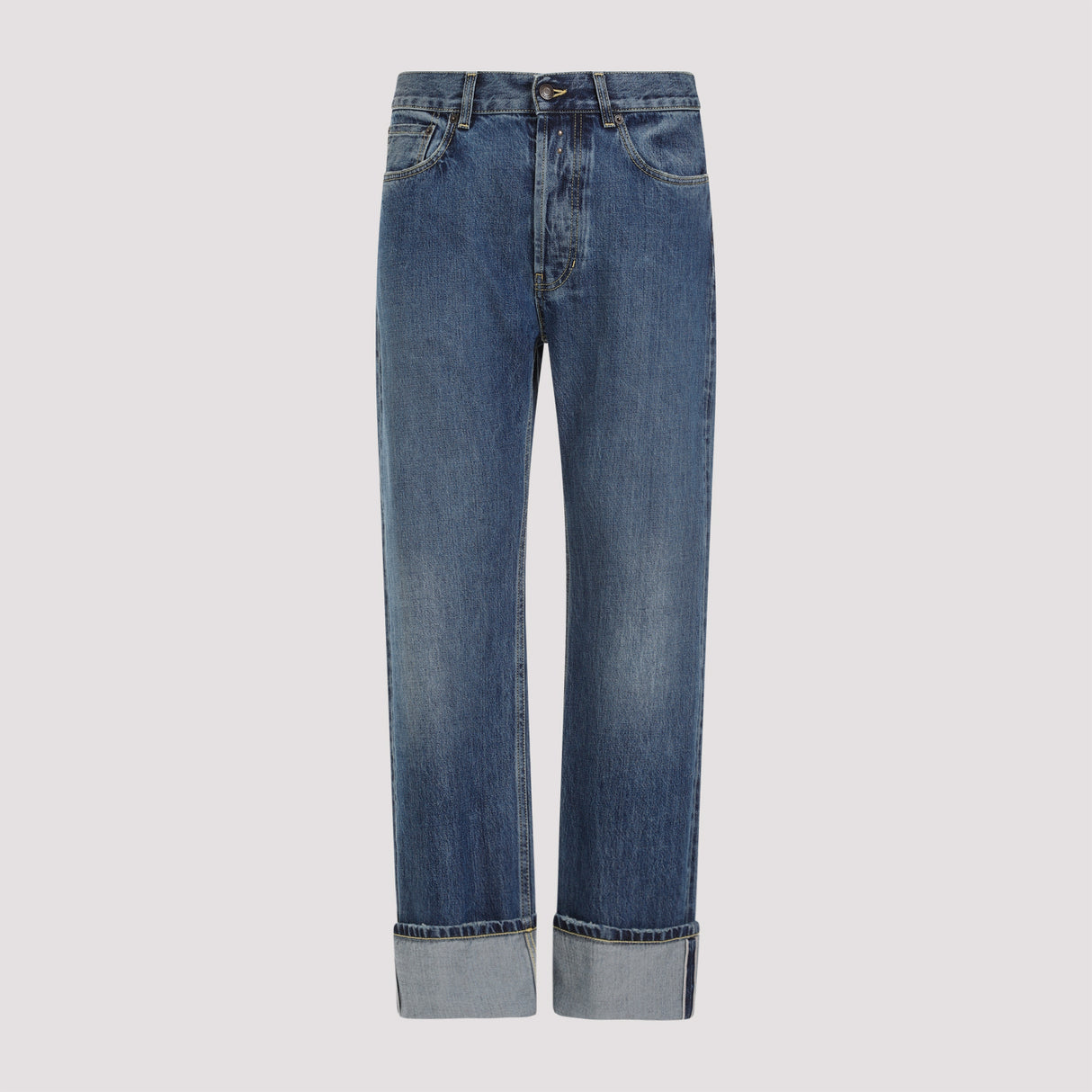 ALEXANDER MCQUEEN Turn Up Jeans