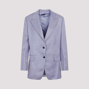 TOM FORD Soft Fluid Twill Boyfriend Jacket