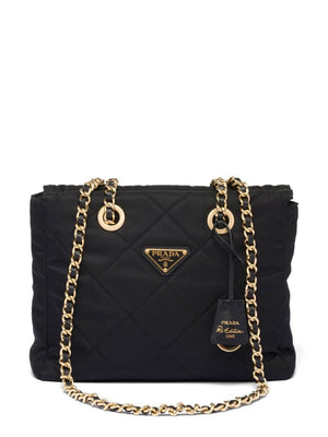 PRADA Reimagined Nylon Mini Satchel Bag