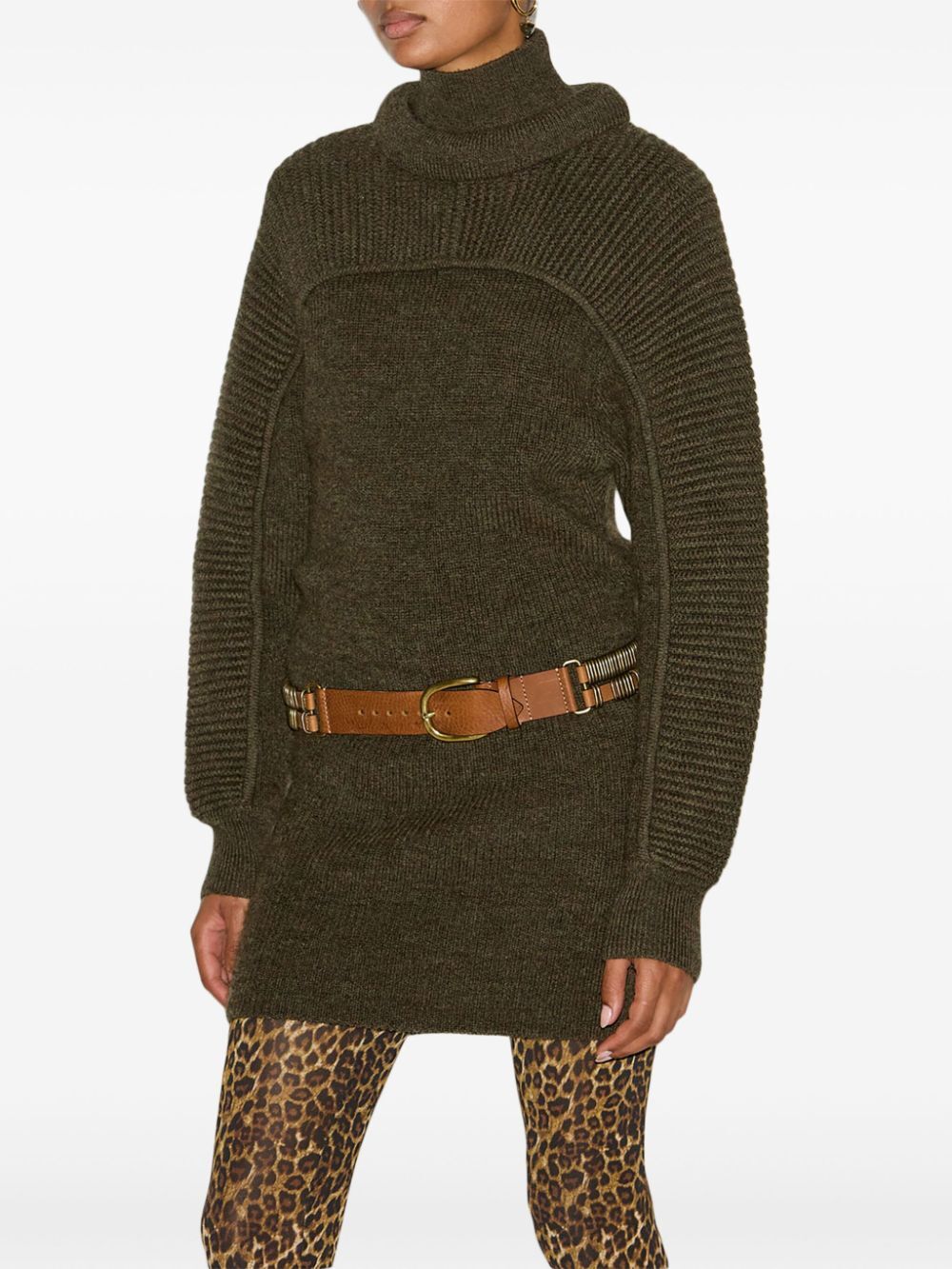 ISABEL MARANT Wool Mini Knit Dress for Men