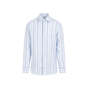 ETRO Luxe Linen Relaxed Fit Shirt