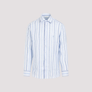 ETRO Luxe Linen Relaxed Fit Shirt