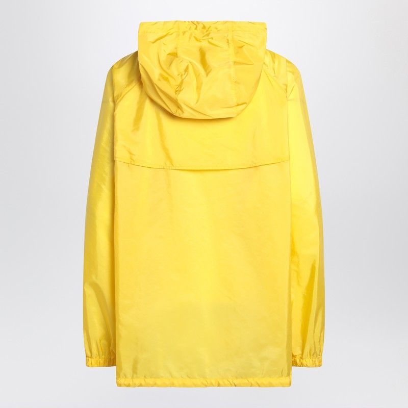 PRADA Lightweight Waterproof Raincoat with Hood and Drawstring Details for Women - SS25