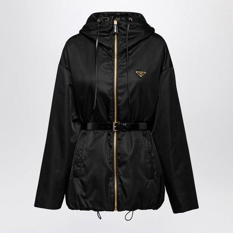 PRADA Re-Nylon Padded Jacket with Belt