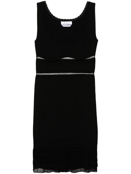 BLUMARINE Knit Tank Top Mini Dress