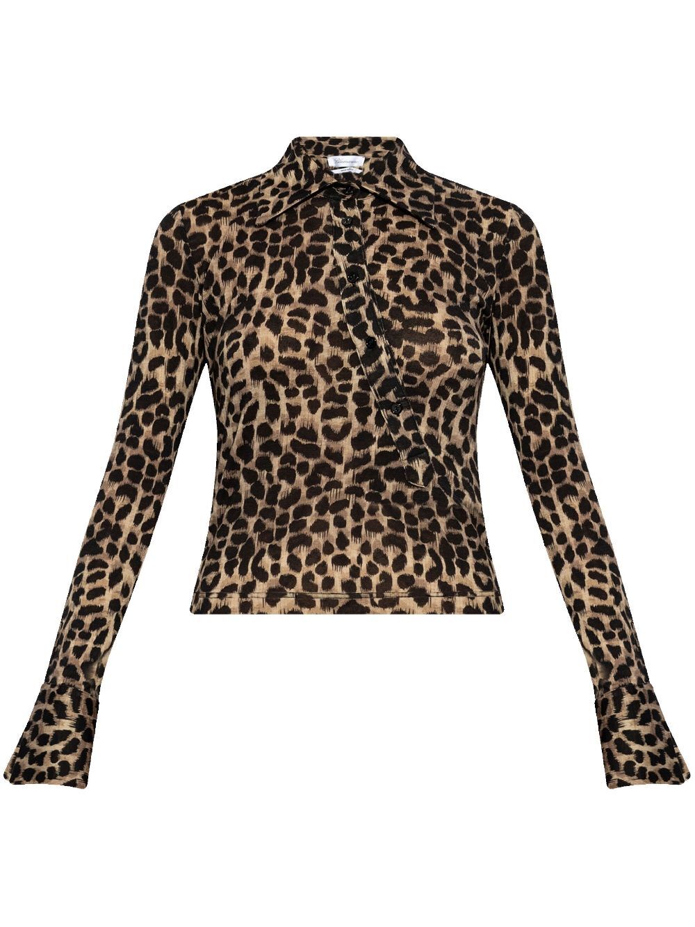 BLUMARINE Elegant Wool Jersey Blouse for Women - FW24 Collection