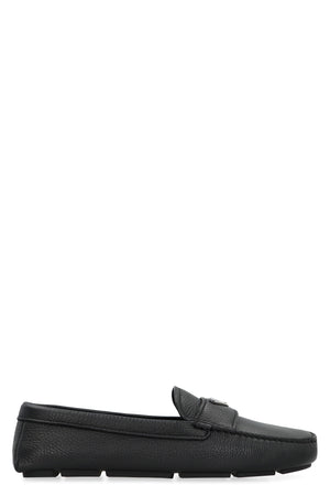 PRADA Leather Driver Loafers for Men