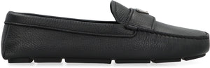 PRADA Leather Driver Loafers for Men