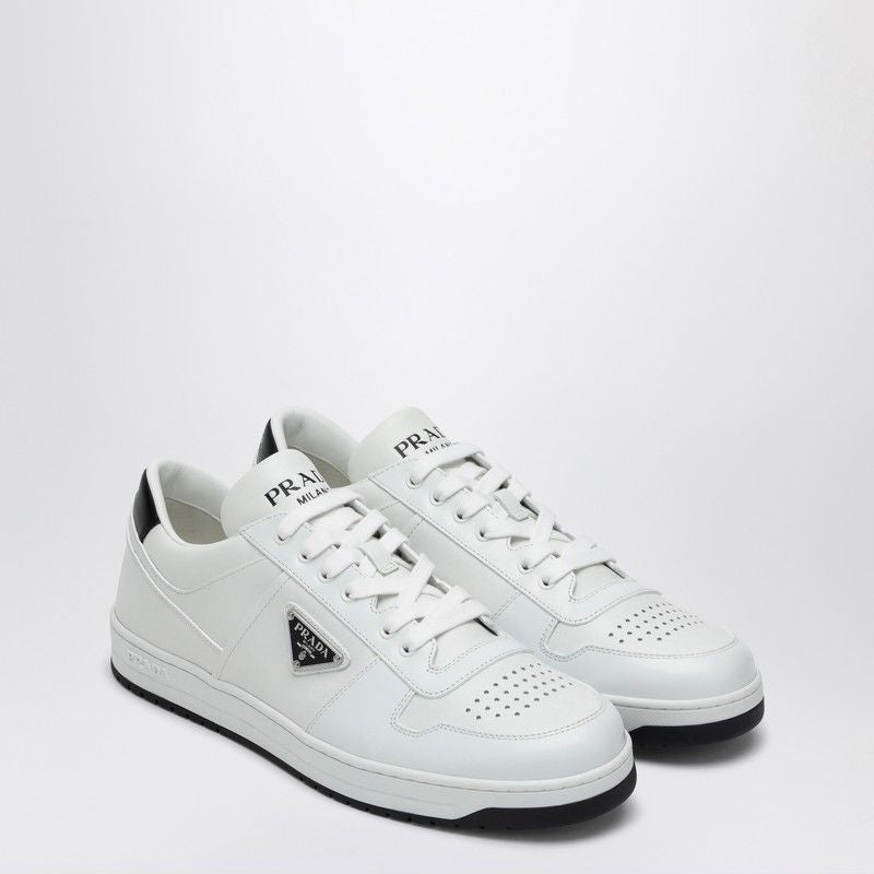 PRADA Leather Low-Top Trainer for Men