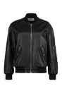 CELINE Leather Jacket with Zipped Pocket - Women’s FW24