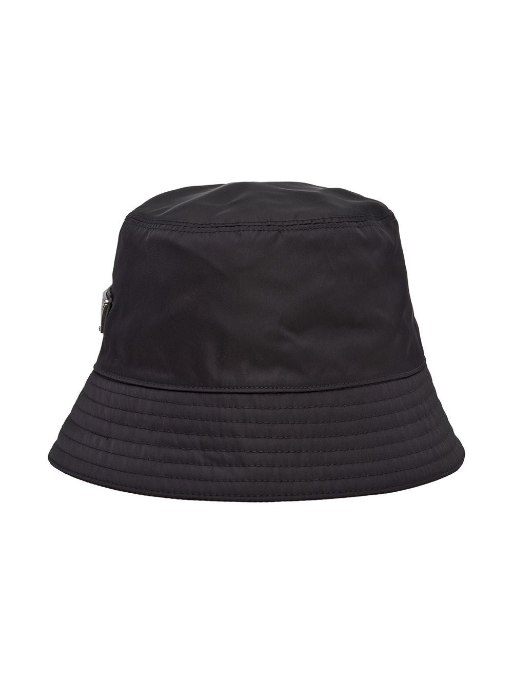 PRADA Recycled Polyamide Bucket Hat for Men