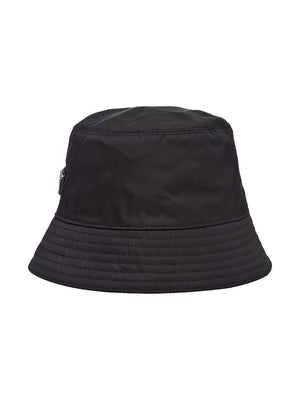 PRADA Recycled Polyamide Bucket Hat for Men