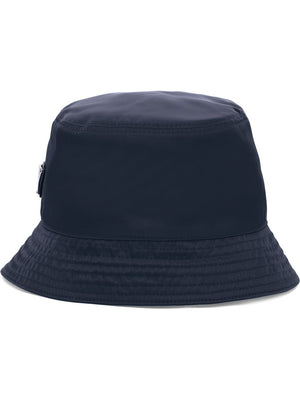 PRADA Recycled Polyamide Bucket Hat for Men