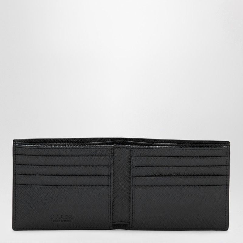 PRADA Mini Saffiano Wallet with Logo