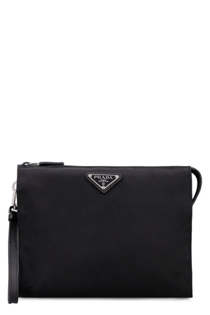 PRADA Mini Polyamide Pouch Handbag - FW24 Collection