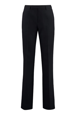 CELINE Tailored Wool Trousers - Custom Fit, Size 38