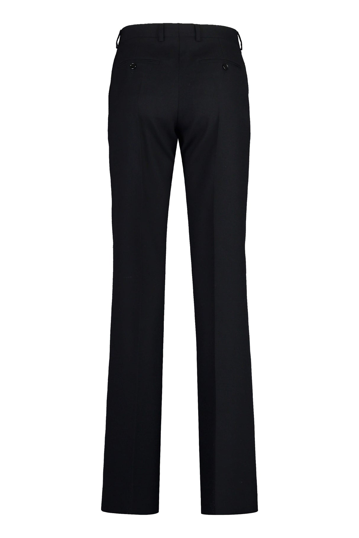 CELINE Tailored Wool Trousers - Custom Fit, Size 38