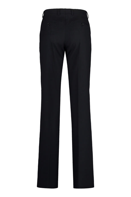 CELINE Tailored Wool Trousers - Custom Fit, Size 38