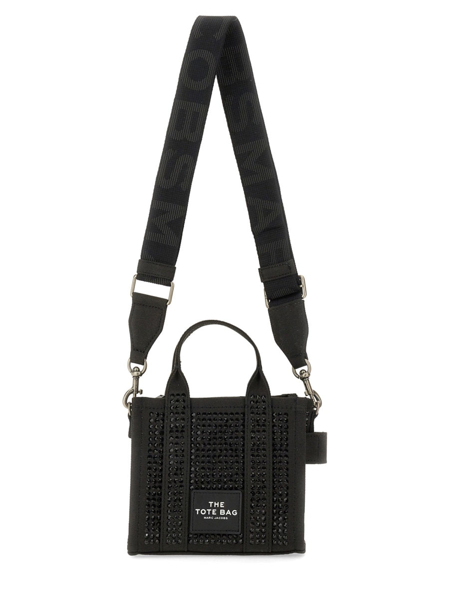 MARC JACOBS Mini Crystal Crossbody Tote Handbag