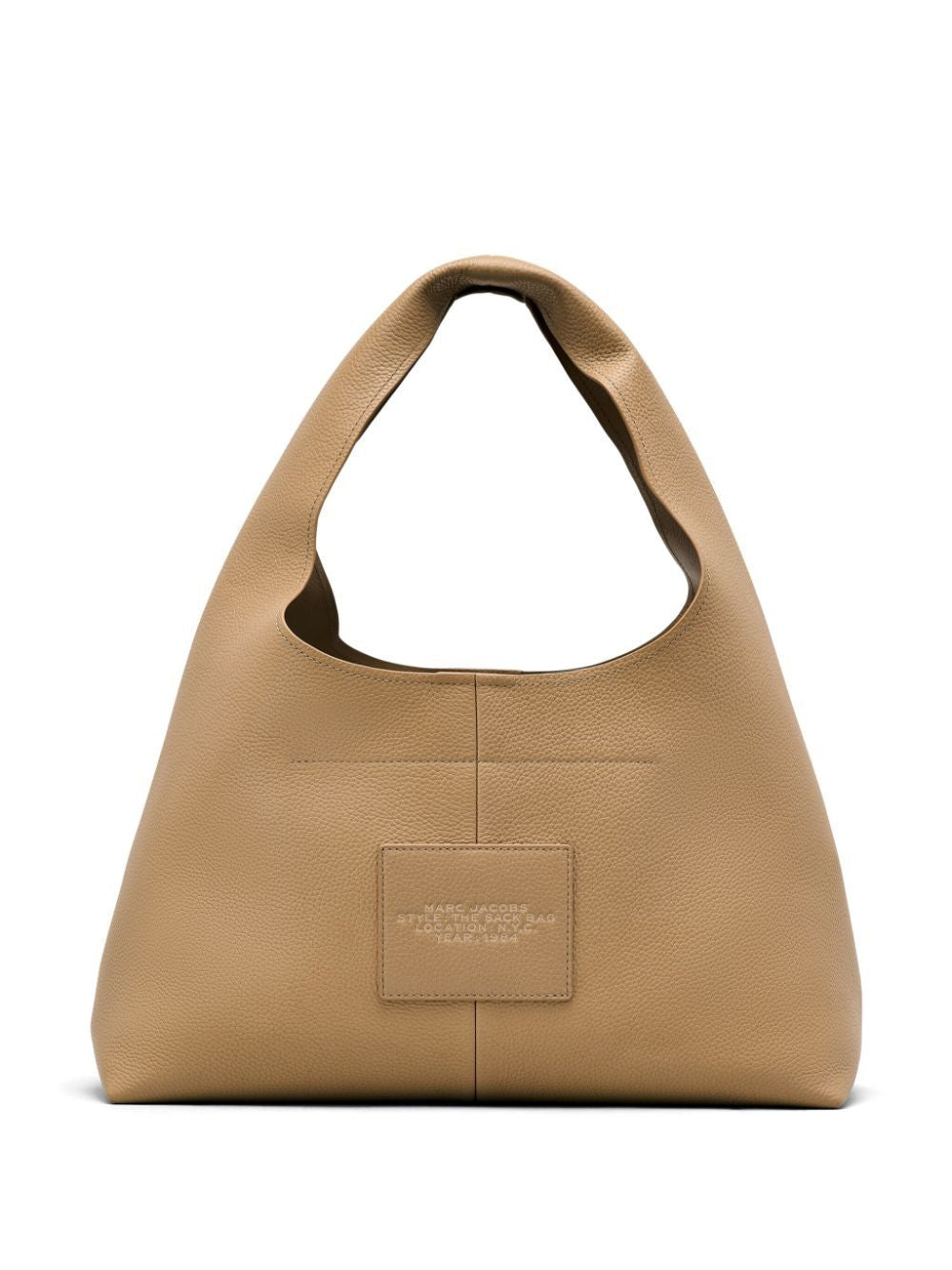 MARC JACOBS Leather The Sack Handbag - 38 cm