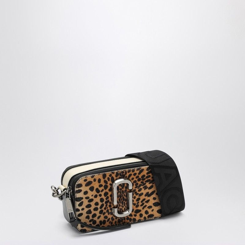 MARC JACOBS Mini Leopard Print Pony-Effect Shoulder Handbag