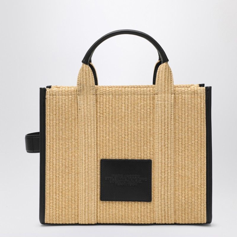 MARC JACOBS The Medium Tote Handbag in Raffia