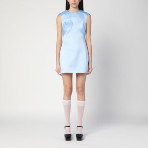 MARC JACOBS Satin Mini Dress with Bust Seams