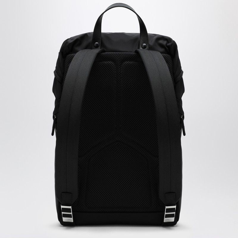 PRADA Re-Nylon Mini Backpack with Snap Closure