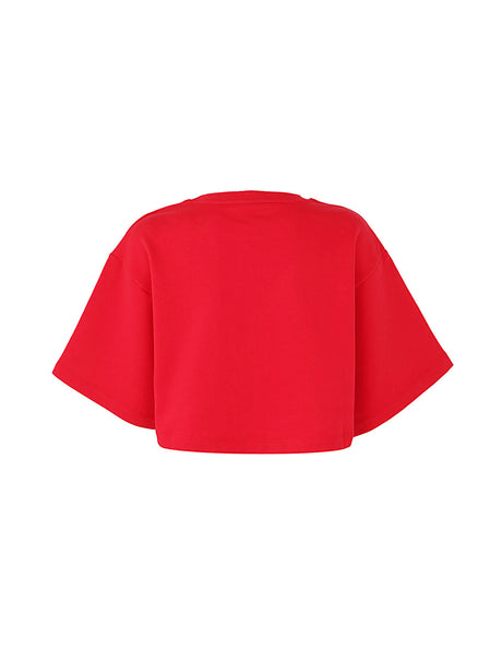 CELINE Women's Mini Crewneck Cropped Top